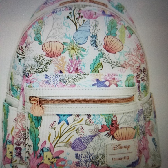 loungefly under the sea mini backpack